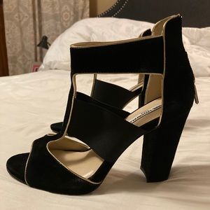 Karl Lagerfeld Rosalie peep toe heeled sandal